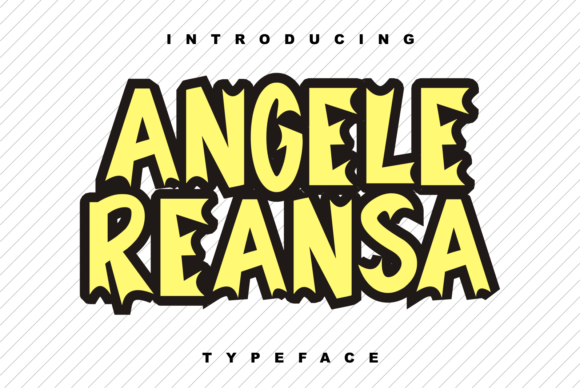 Angele Reansa: A Stylish Display Font for Modern Editorial Design