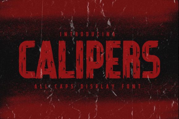 Calipers: A Bold Display Font for Striking Brand Identities