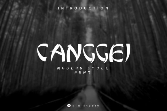 Canggei: A Chic Display Font for Modern Editorial Design