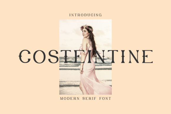 Costeintine - Modern Serif: Elevating Campaign Typography with Elegant Display Style