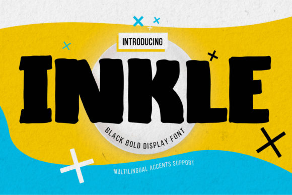 Inkle: A Casual-Yet-Cool Display Font for Modern Branding Projects