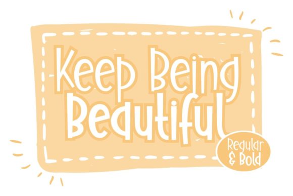 Keep Being Beautiful: A Designer’s Take on This Striking Display Font