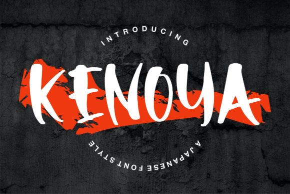 Kenoya: Elevating Editorial Design with a Calligraphic Touch