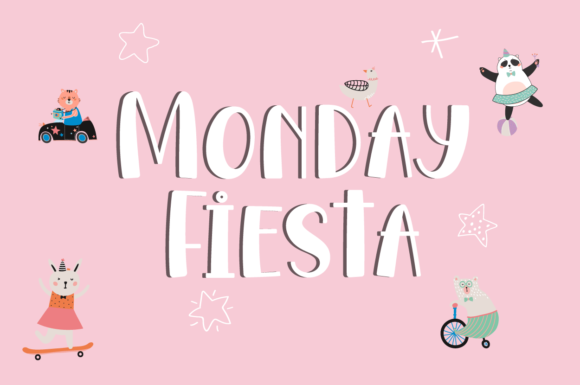 Monday Fiesta: A Display Font That Elevates Small Business Branding