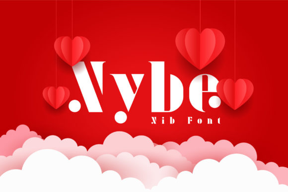 Nybe: A Bold Display Font for Impactful Digital Marketing Designs