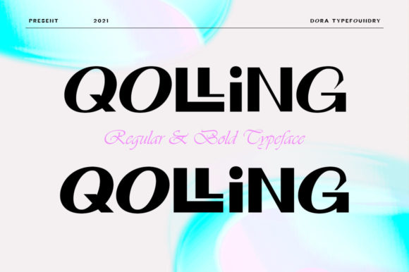 Qolling: A Bold Display Font That Elevates Your Campaign Visuals