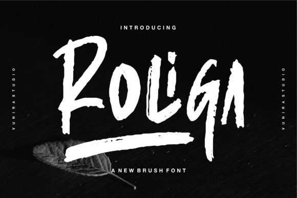 Roliga: A Bold Display Font That Brings Personality to Branding