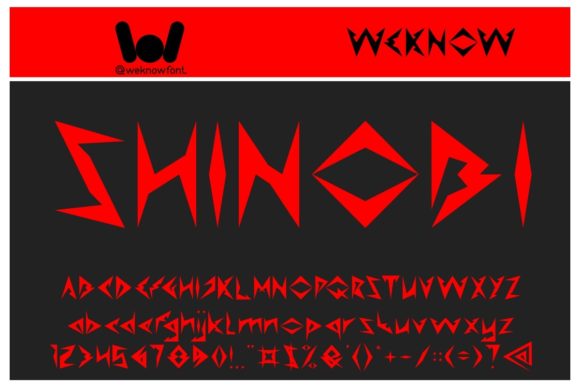 Shinobi: A Bold Display Font for High-Impact Web Design